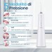 Vimmk Irrigatore Orale Senza Fili, Idropulsore Dentale ad Acqua con Irrigatore Orale Dentale Ricaricabile Impermeabile IPX7 per Viaggi a Casa (Bianco)