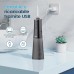 Vimmk Irrigatore Orale Senza Fili, Idropulsore Dentale ad Acqua con Irrigatore Orale Dentale Ricaricabile Impermeabile IPX7 per Viaggi a Casa (Nero)